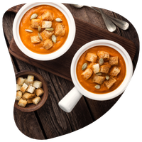 Soup and noodle pots